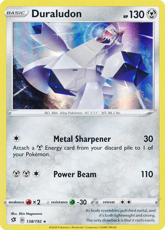 Duraludon 138/192 - Holo-Kantocards