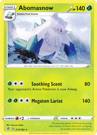 Abomasnow 013/192-Kantocards