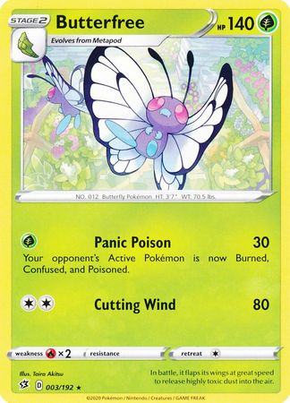 Butterfree 003/192-Kantocards