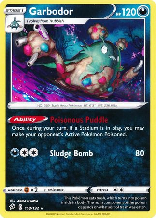 Garbodor 118/192-Kantocards