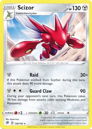 Scizor 128/192-Kantocards