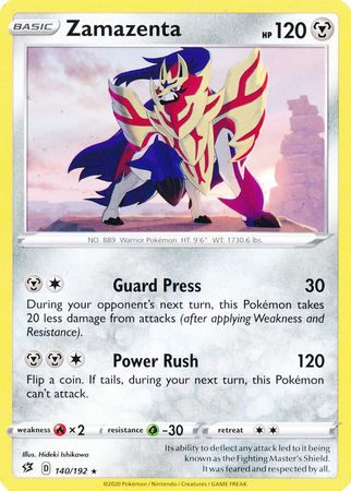 Zamazenta 140/192-Kantocards