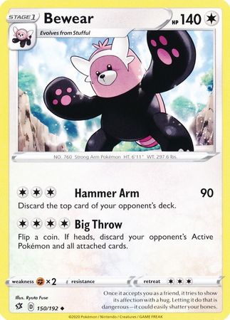 Bewear 150/192-Kantocards
