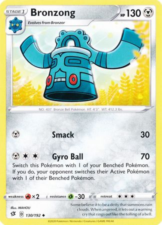 Bronzong 130/192-Kantocards