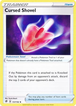 Cursed Shovel 157/192-Kantocards
