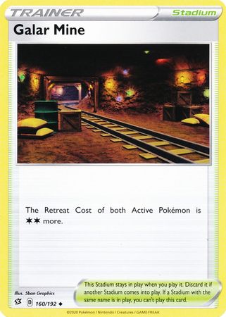 Galar Mine 160/192-Kantocards