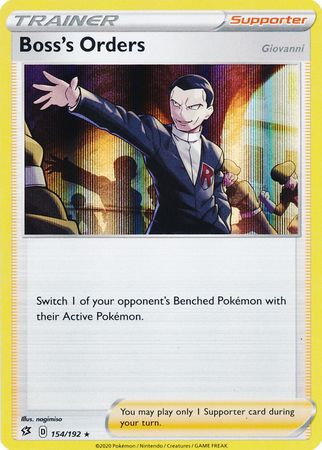 Boss's Orders 154/192 - Holo Rare-Kantocards