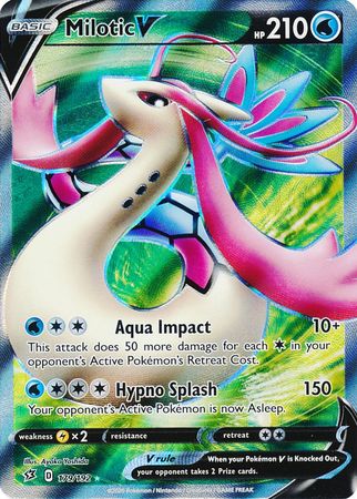 Milotic V 179/192-Kantocards