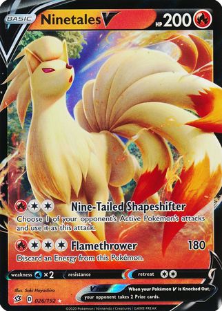 Ninetales V 026/192-Kantocards