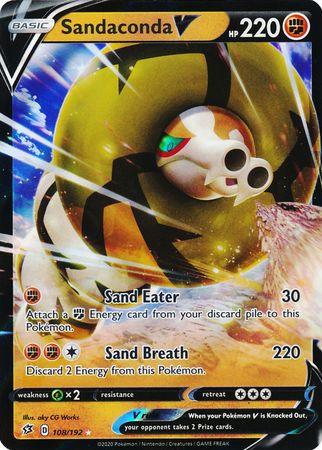 Sandaconda V 108/192-Kantocards