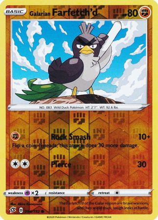 Galarian Farfetch'd 094/192 - Reverse Holo-Kantocards