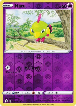 Natu 076/192 - Reverse Holo-Kantocards