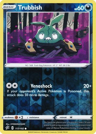 Trubbish 117/192- Reverse Holo-Kantocards