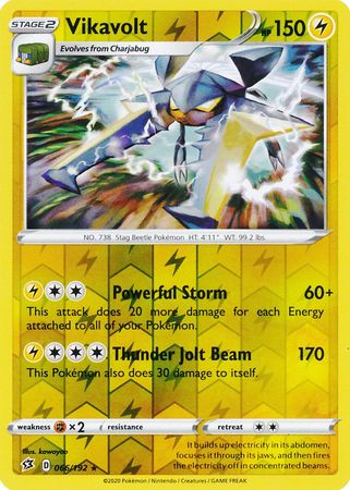 Vikavolt 066/192 - Reverse Holo-Kantocards