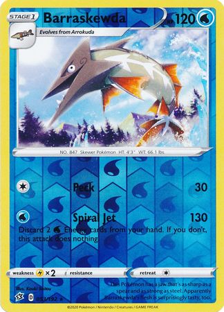 Barraskewda 053/192 - Reverse Holo-Kantocards