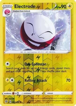 Electrode 057/192 - Reverse Holo-Kantocards