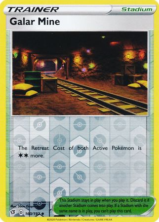 Galar Mine 160/192 - Reverse Holo-Kantocards