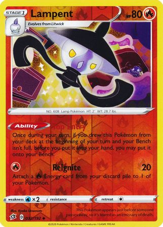 Lampent 032/192 - Reverse Holo-Kantocards