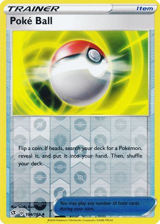 Poké Ball 164/192 - Reverse Holo-Kantocards