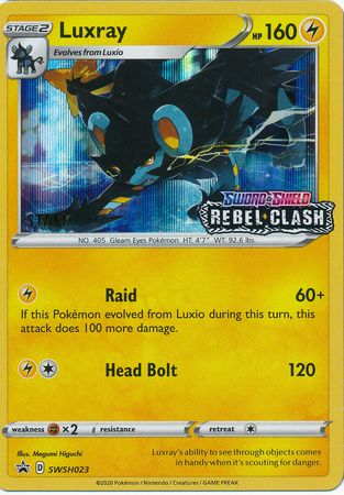 Luxray SWSH023-Kantocards