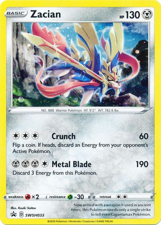 Zacian SWSH033-Kantocards