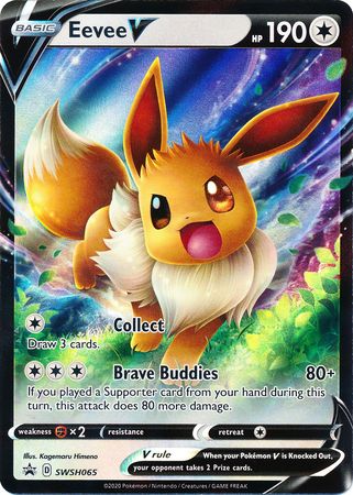 Eevee V SWSH065-Kantocards