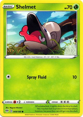 Shelmet 009/189-Kantocards