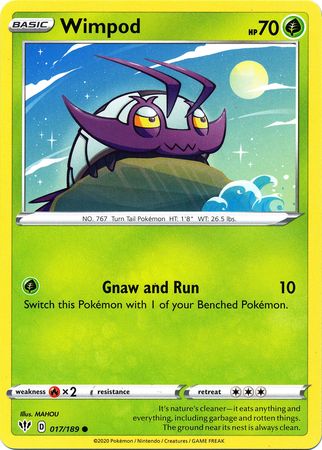 Wimpod 017/189-Kantocards
