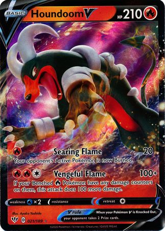 Houndoom V 021/189-Kantocards