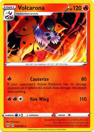 Volcarona 030/189-Kantocards