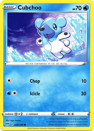 Cubchoo 048/189-Kantocards