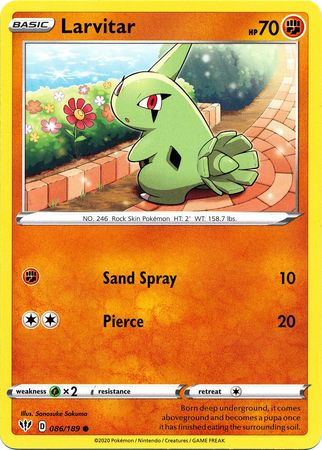 Larvitar 086/189-Kantocards