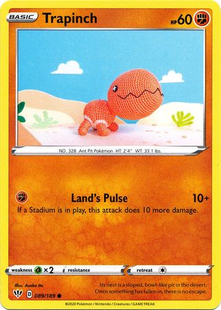 Trapinch 089/189-Kantocards