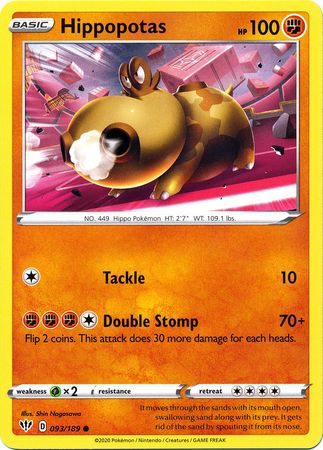 Hippopotas 093/189-Kantocards