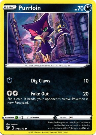 Purrloin 106/189-Kantocards