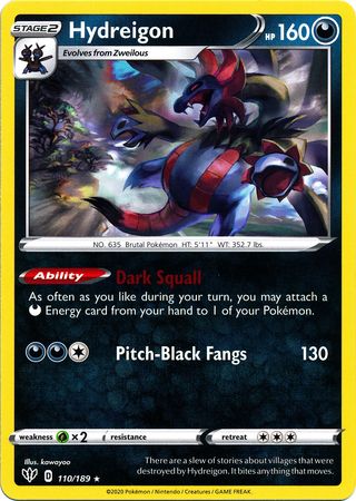 Hydreigon 110/189-Kantocards