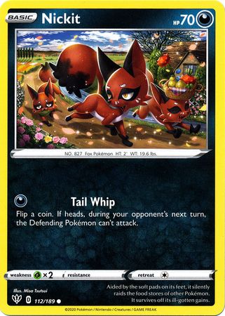 Nickit 112/189-Kantocards