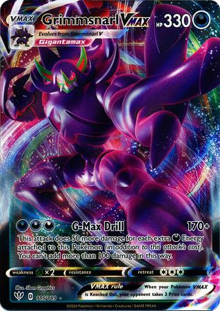 Grimmsnarl VMAX 115/189-Kantocards