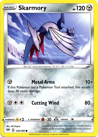 Skarmory 120/189-Kantocards