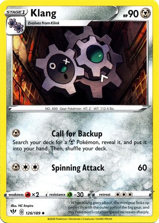 klang pokemon card value Pokemon Black & White Base Set Klang #75