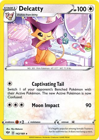 Delcatty 142/189-Kantocards