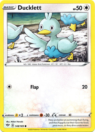 Ducklett 148/189-Kantocards