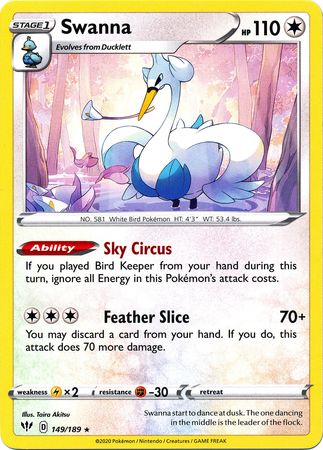 Swanna 149/189-Kantocards