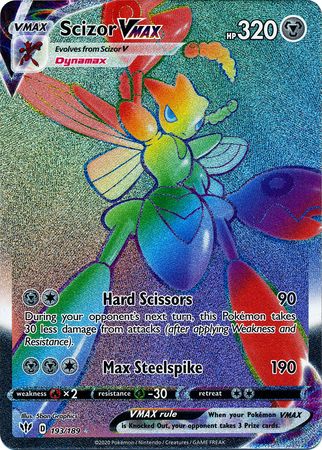Scizor VMAX 193/189-Kantocards