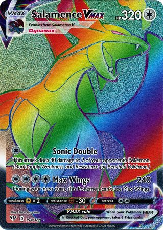 Salamence VMAX 194/189-Kantocards