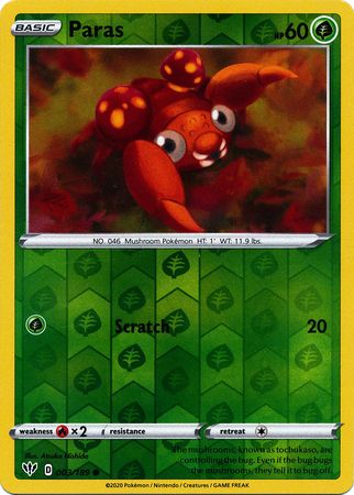 Paras 003/189 - Holo Reverse-Kantocards