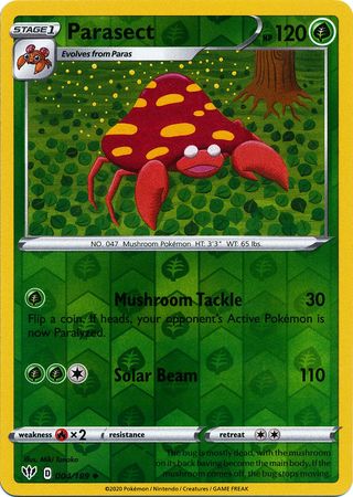 Parasect 004/189 - Holo Reverse-Kantocards