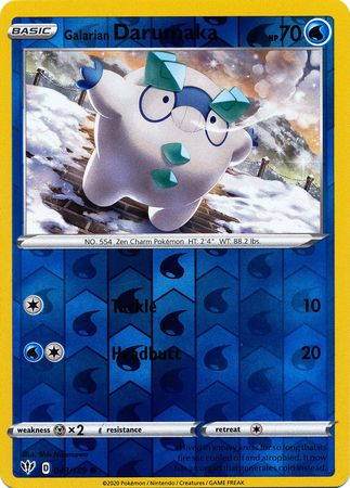 Galarian Darumaka 043/189 - Holo Reverse-Kantocards