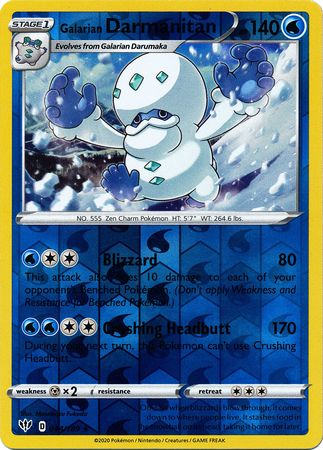 Galarian Darmanitan 044/189 - Holo Reverse-Kantocards