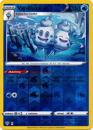 Vanilluxe 047/189 - Holo Reverse-Kantocards